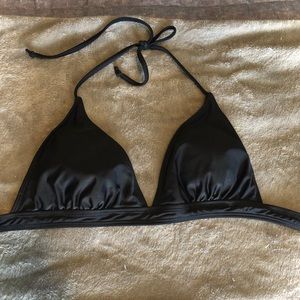 Black, tie swim bikini